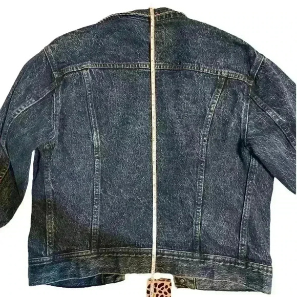 VINTAGE 80s Lee denim jean jacket - Picture 15 of 16